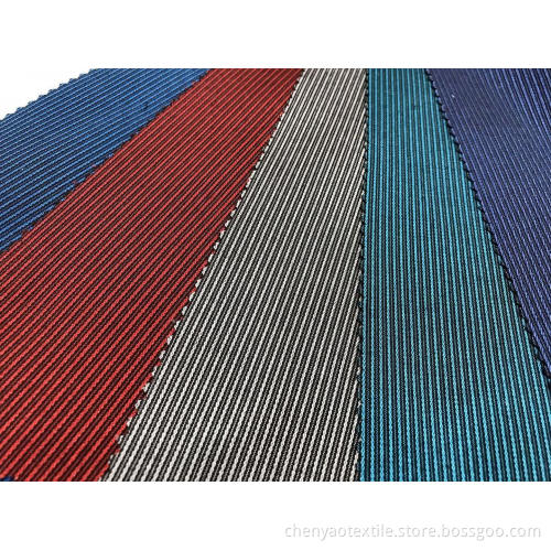 T/C Stretch Yarn-dyed Dobby Stripe Fabric